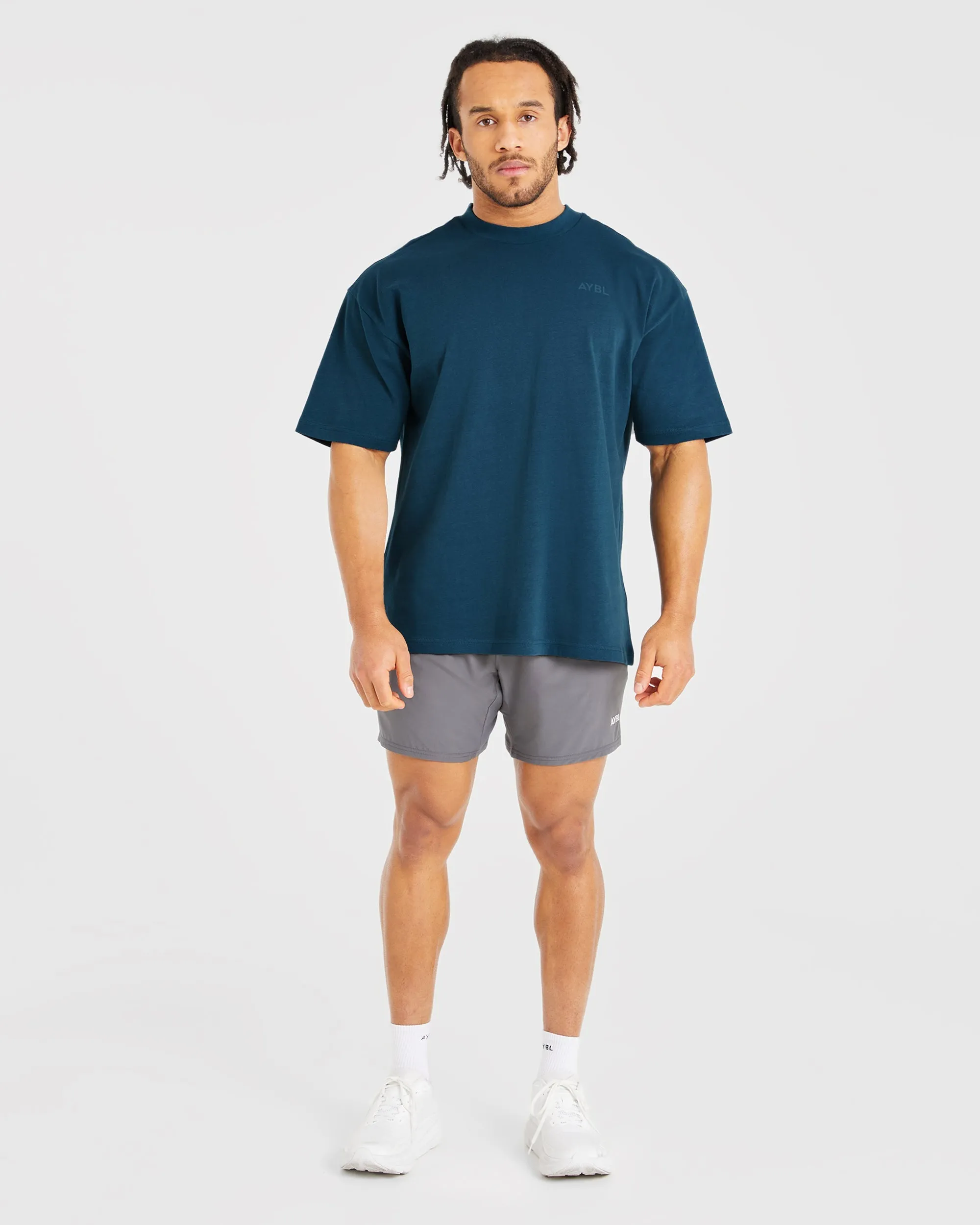 Essential Oversized T Shirt - Marine Blue sold by AYBL product image thumbnail 4