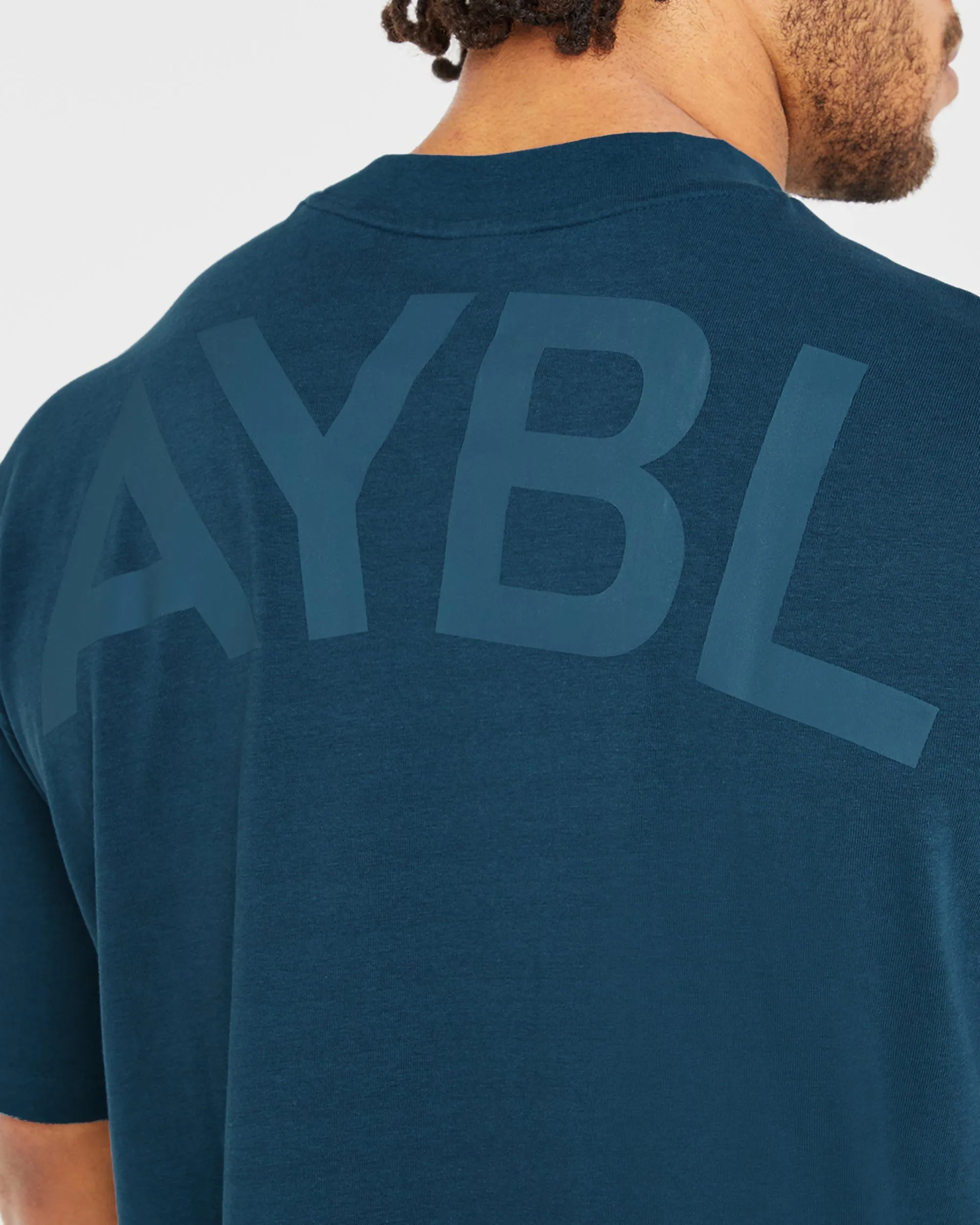 Essential Oversized T Shirt - Marine Blue sold by AYBL product image thumbnail 5