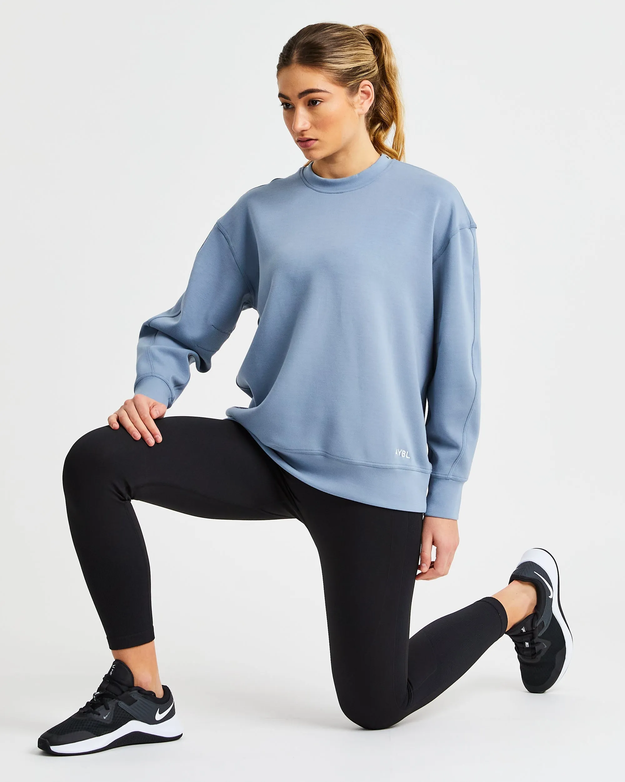 Oversized Jumper - Blue sold by AYBL product image thumbnail 5