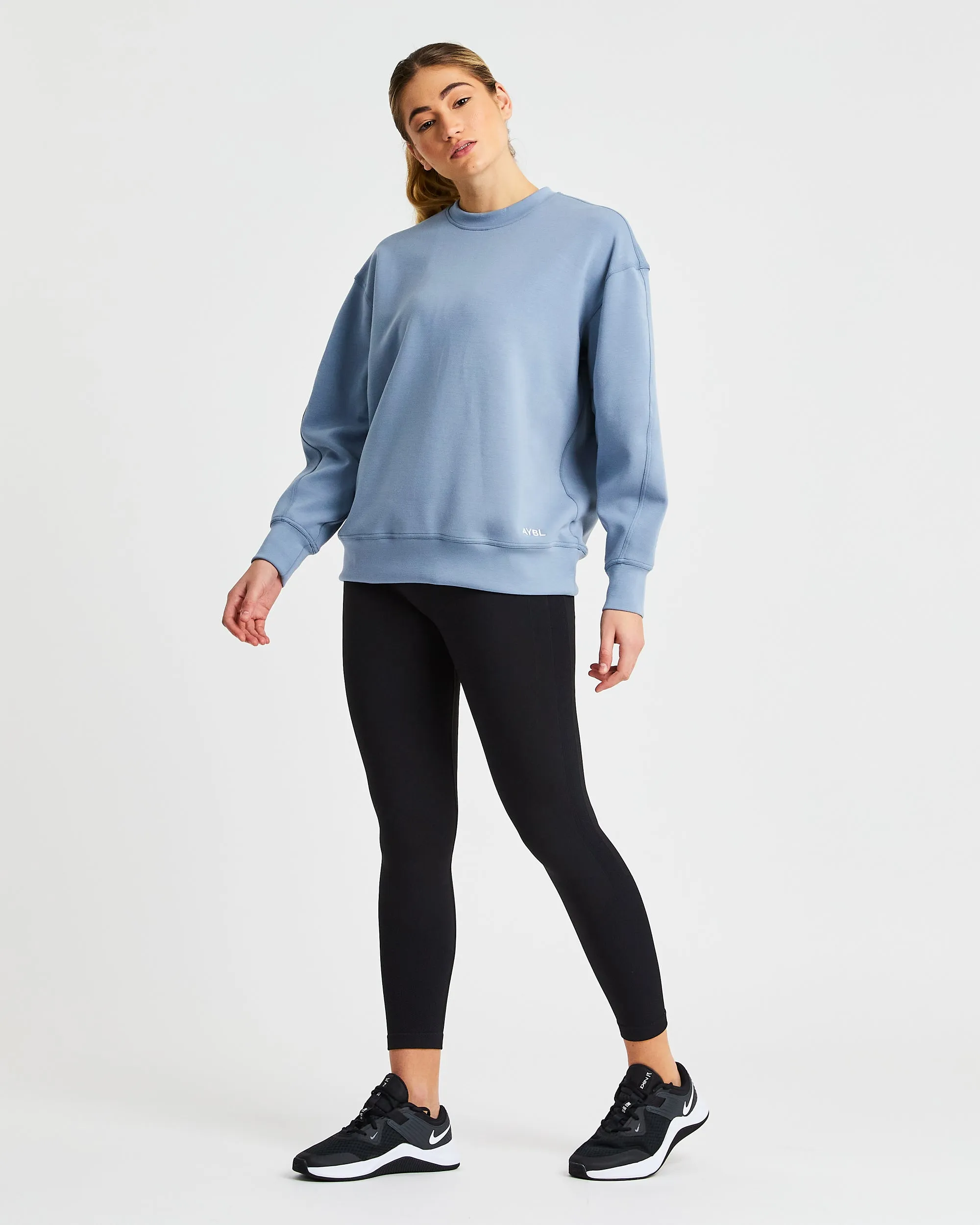 Oversized Jumper - Blue sold by AYBL product image thumbnail 3