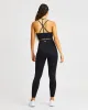 Luxe Seamless Crop Tank Top - Black sold by AYBL