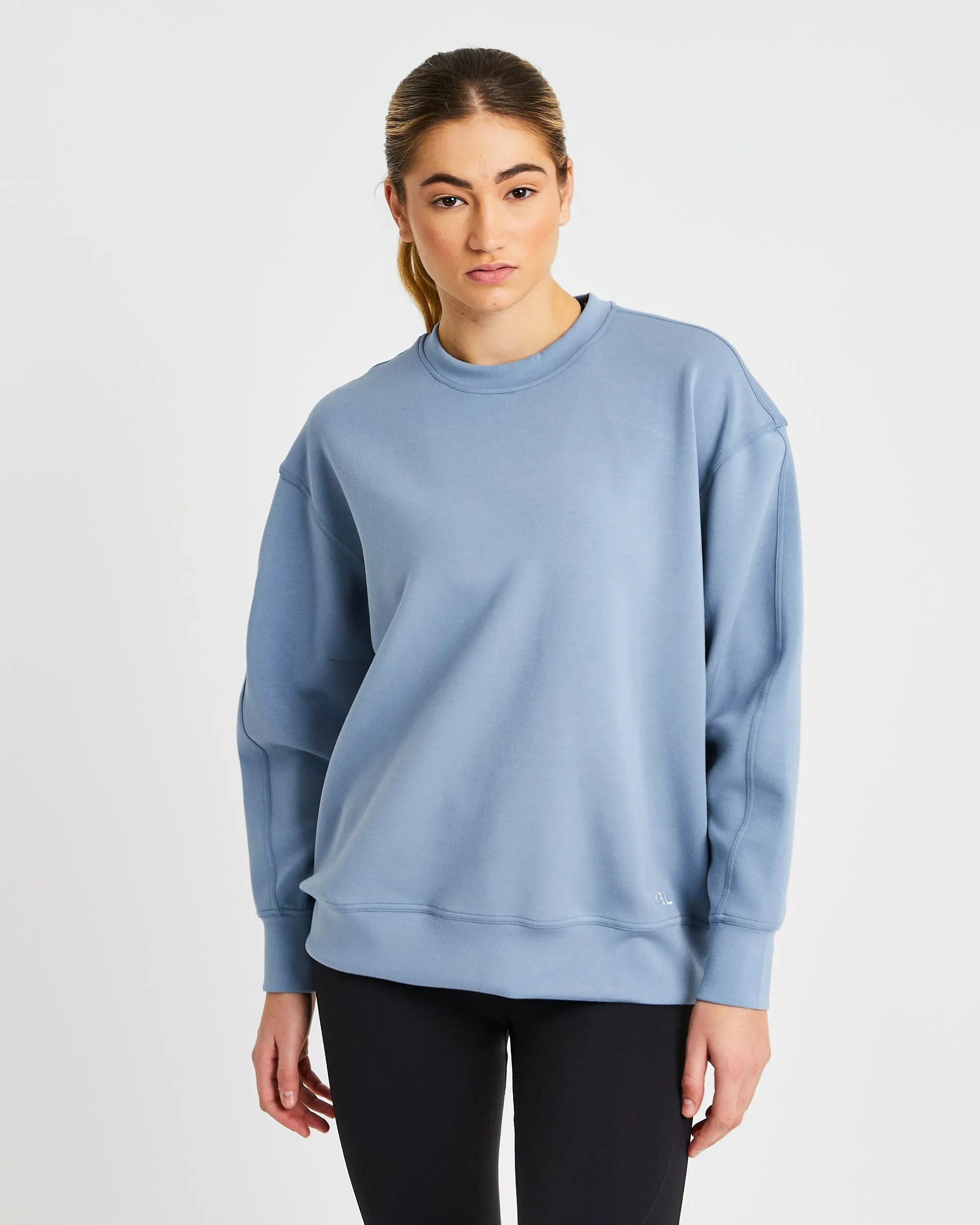 Oversized Jumper - Blue sold by AYBL