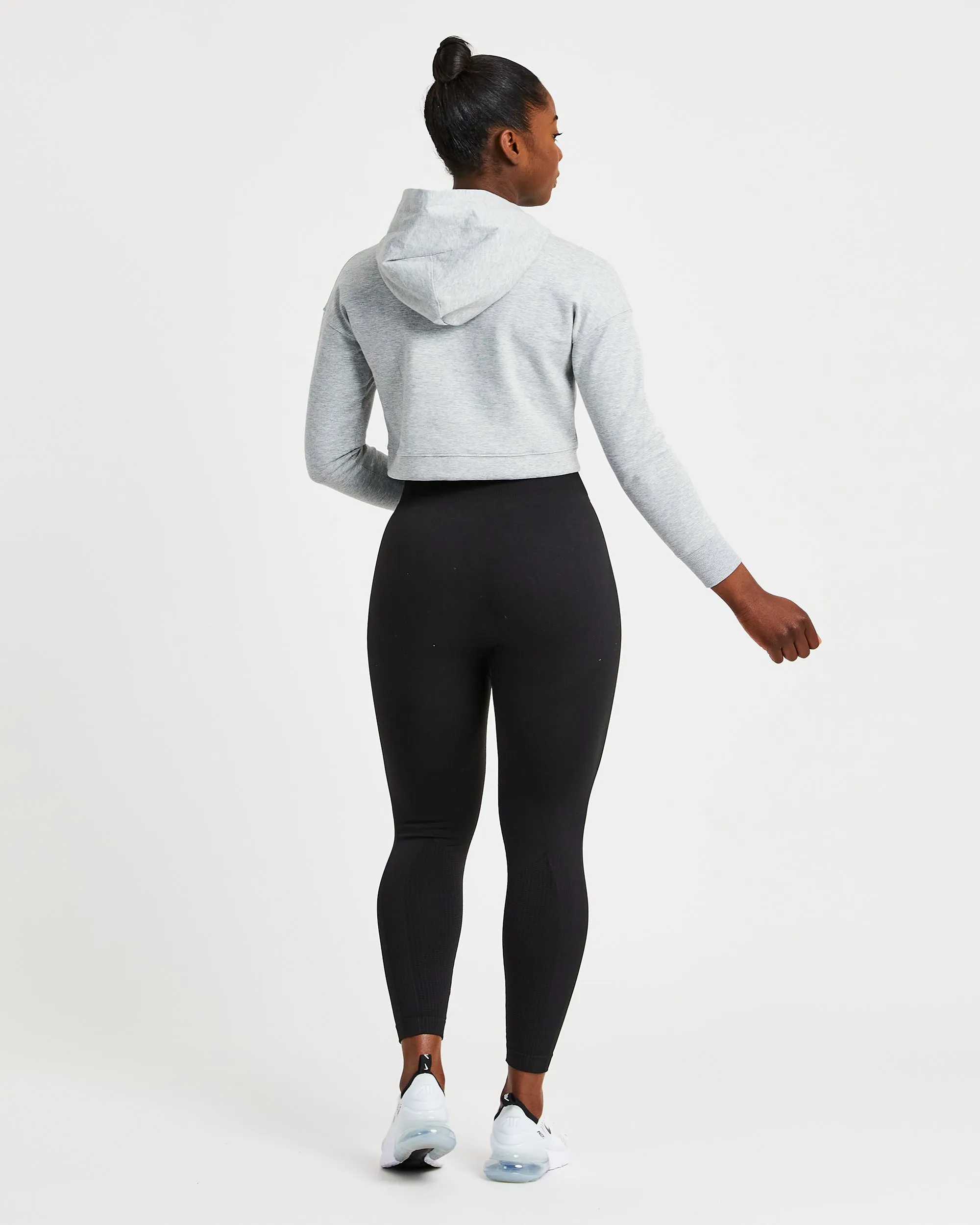 Everyday Drawcord Hoodie - Heather Grey sold by AYBL product image thumbnail 4