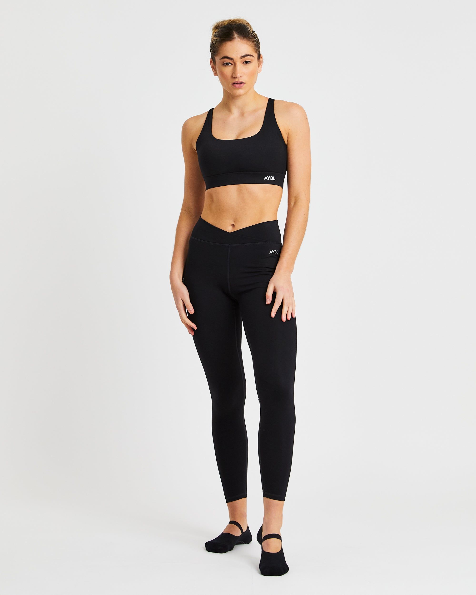 Flow Sports Bra - Black sold by AYBL product image thumbnail 3