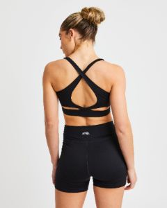 Flow Sports Bra - Black sold by AYBL