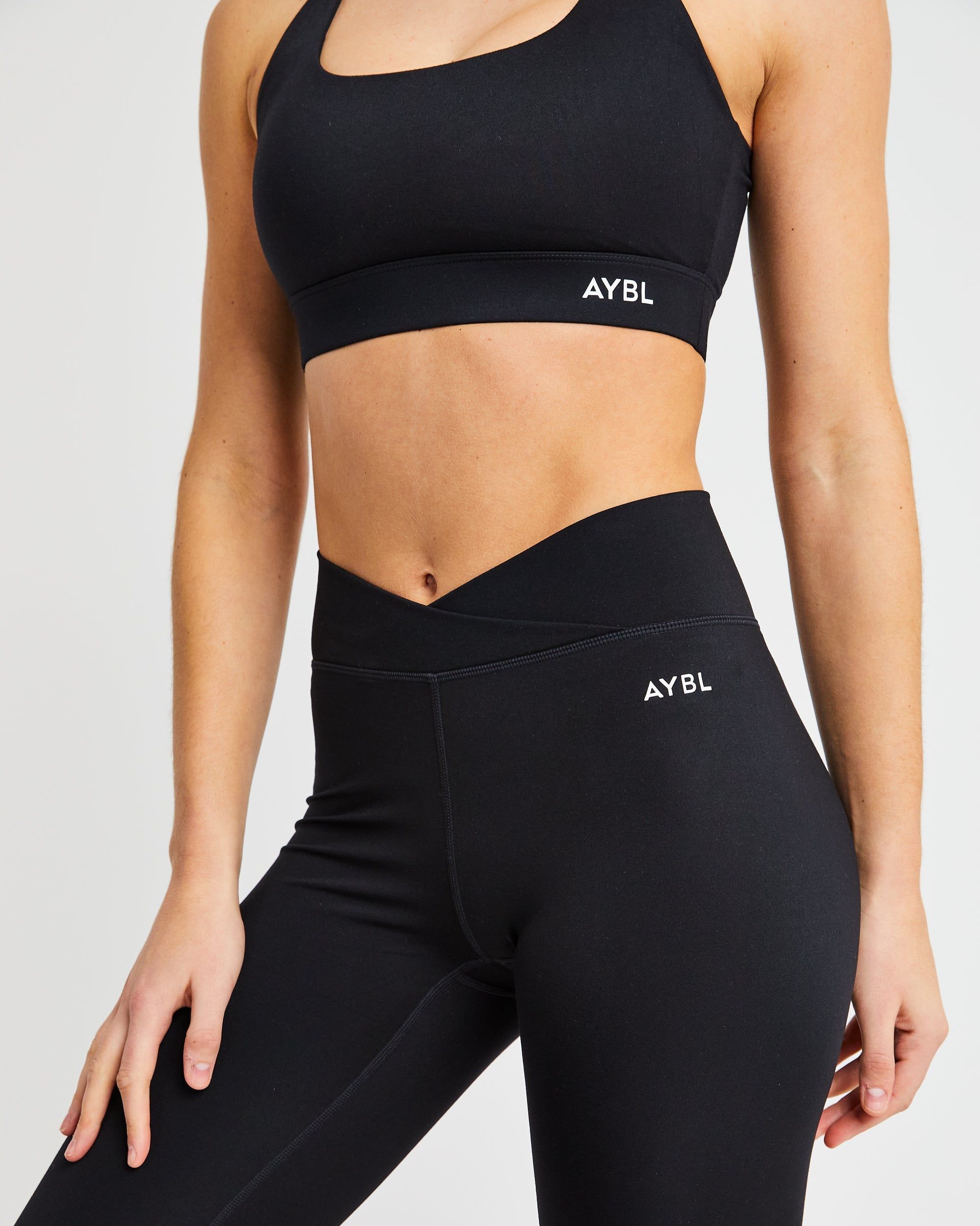 Flow Sports Bra - Black sold by AYBL product image thumbnail 5