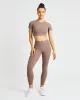 Pace Crop Top - Taupe Brown sold by AYBL