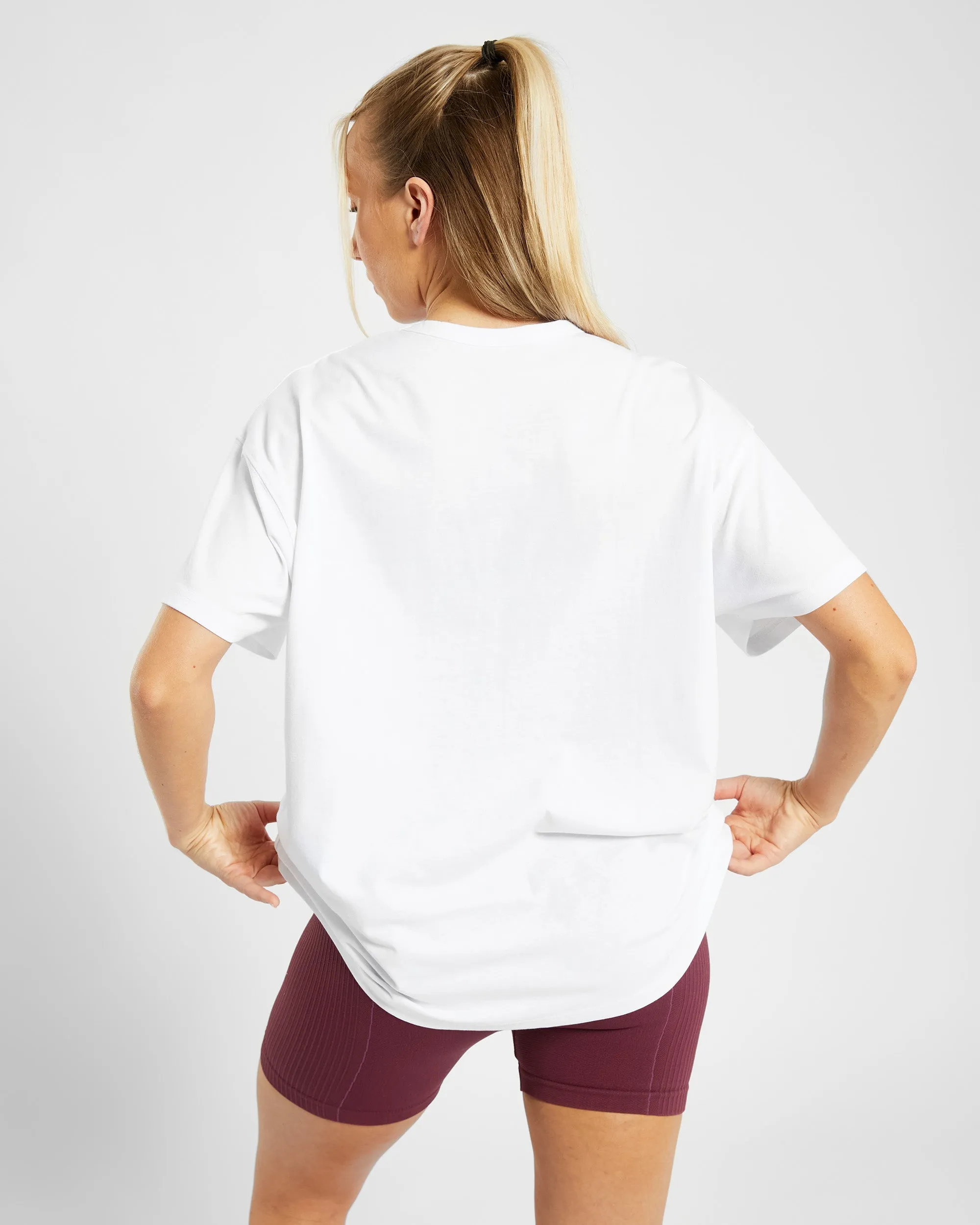 Varsity Oversized T Shirt - White sold by AYBL product image thumbnail 2