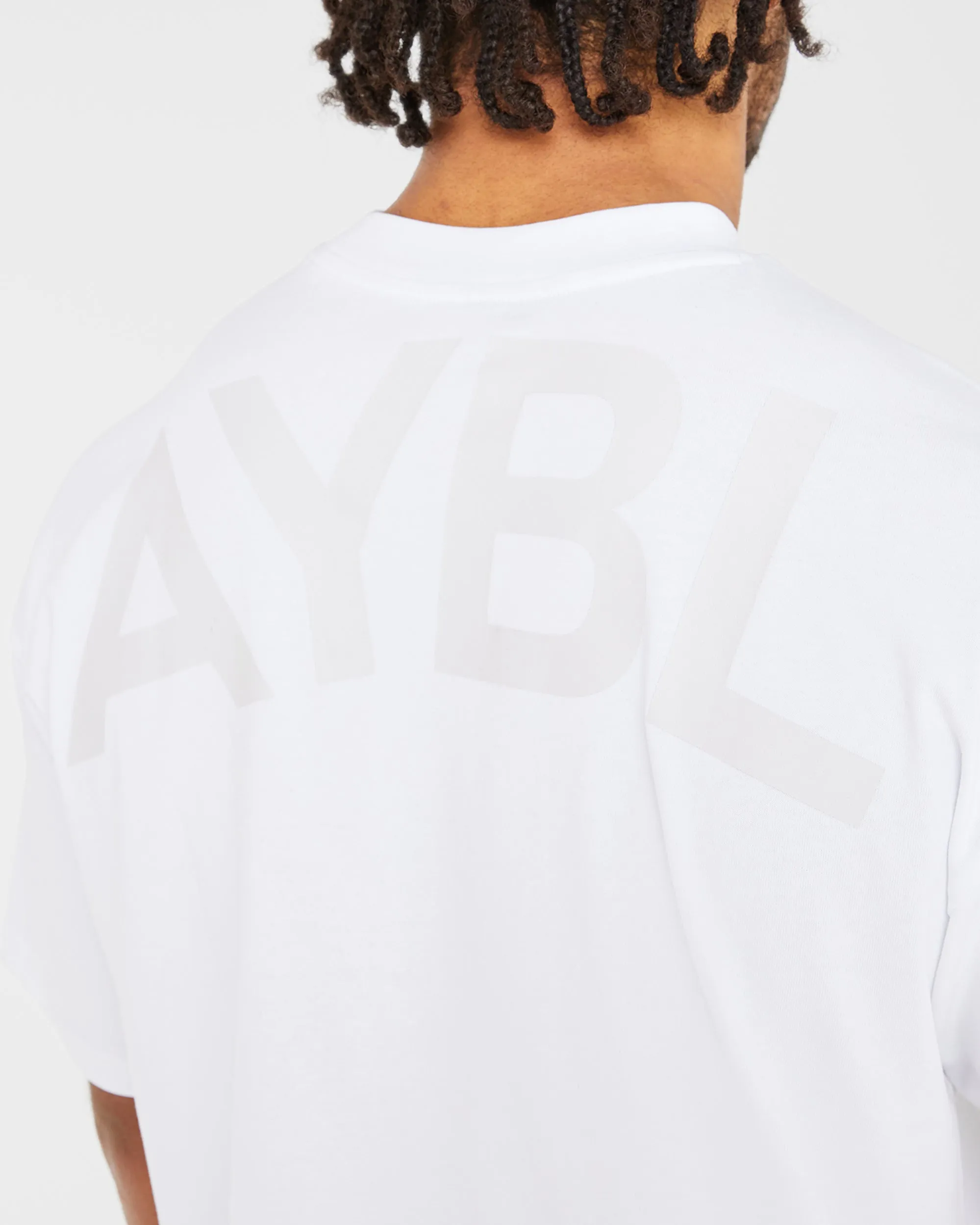 Essential Oversized T Shirt - White sold by AYBL product image thumbnail 5
