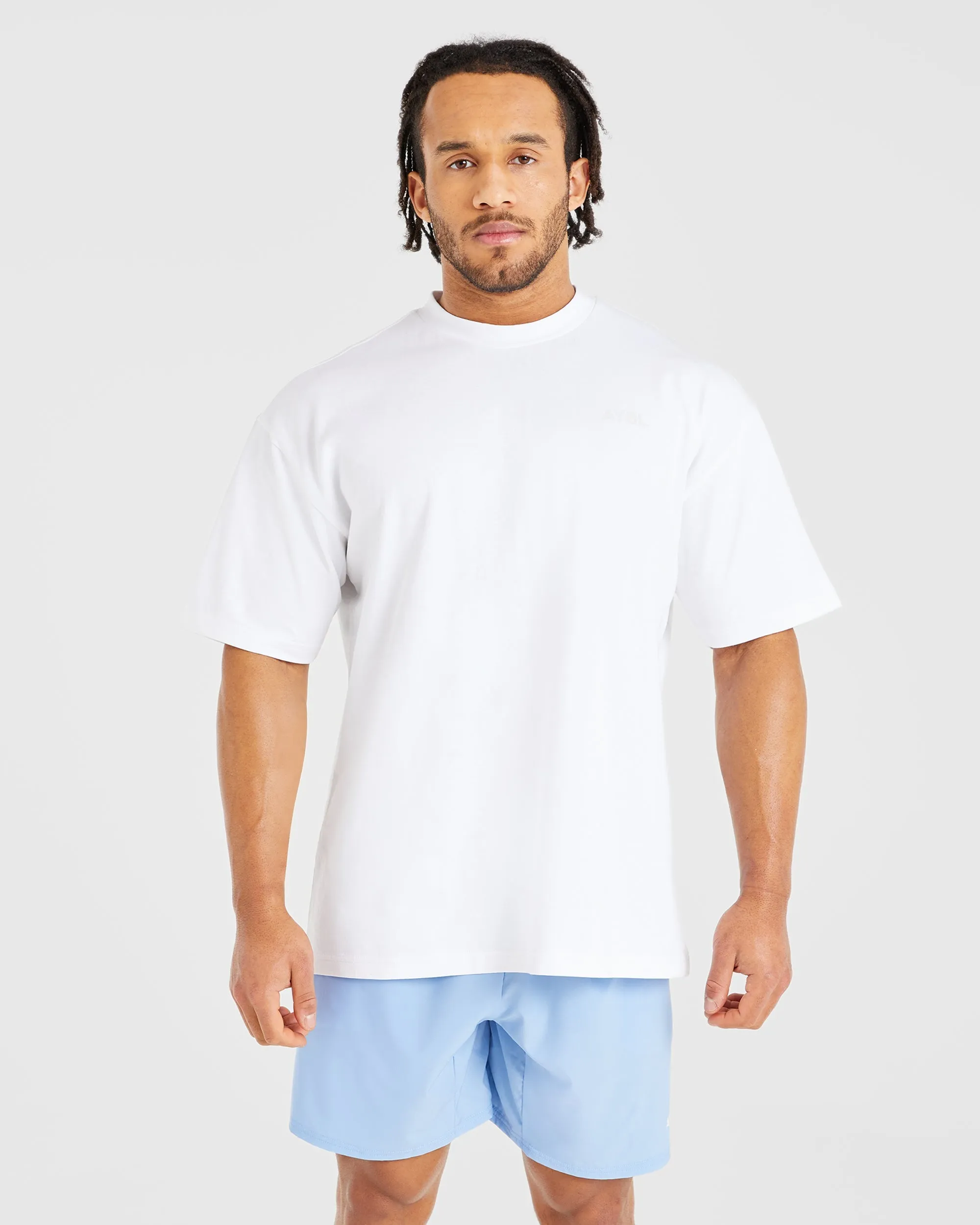 Essential Oversized T Shirt - White sold by AYBL product image thumbnail 2