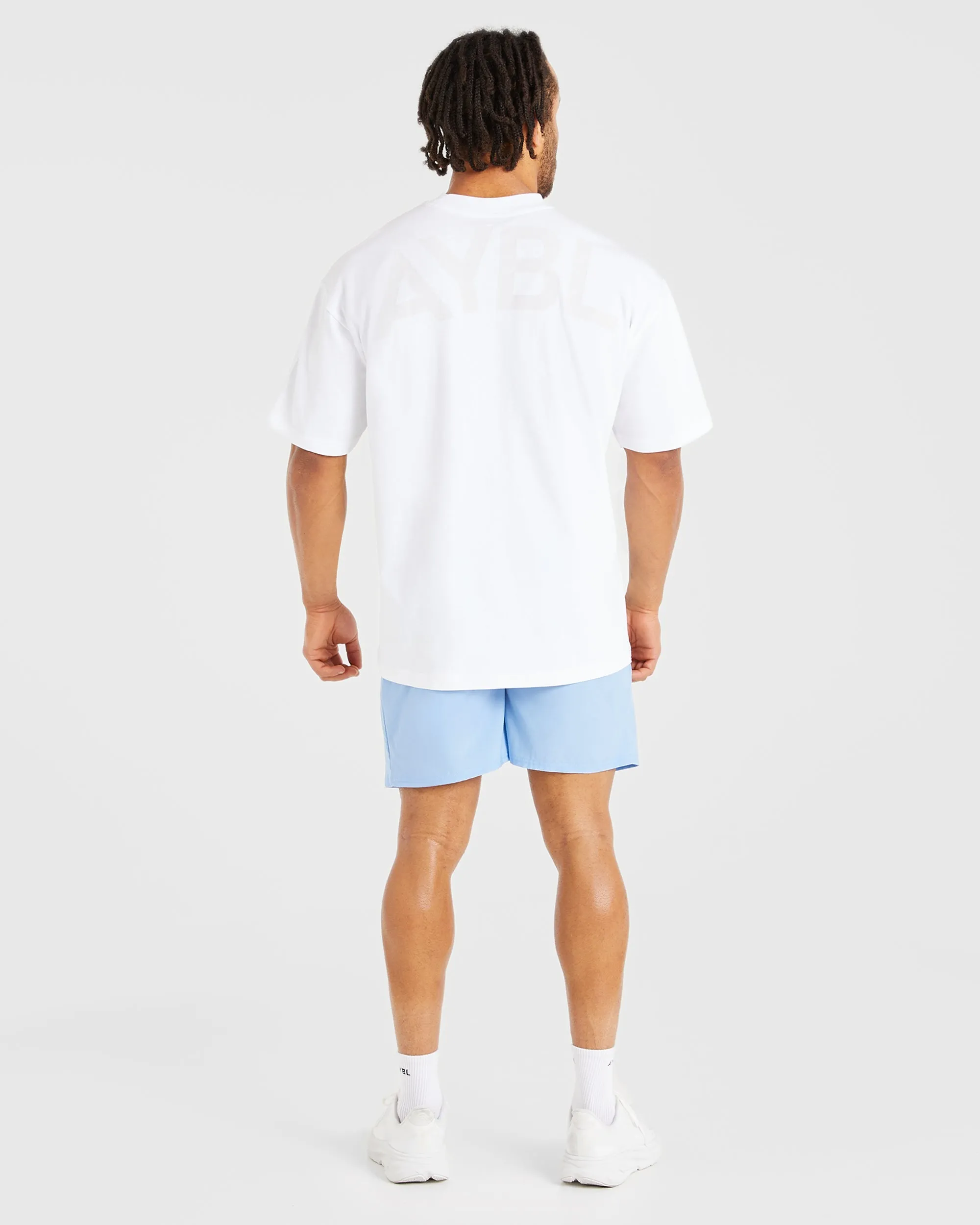 Essential Oversized T Shirt - White sold by AYBL product image thumbnail 3