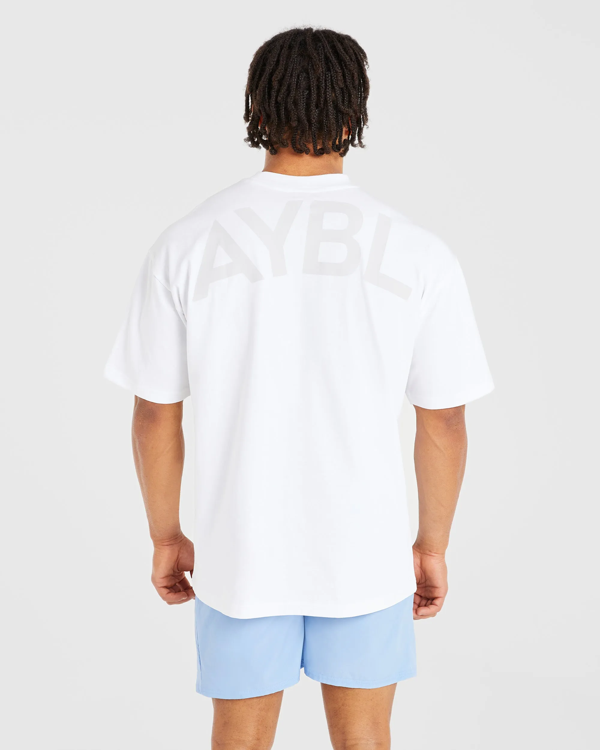 Essential Oversized T Shirt - White sold by AYBL