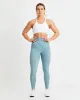 Essential Seamless Ruched Sports Bra - White sold by AYBL