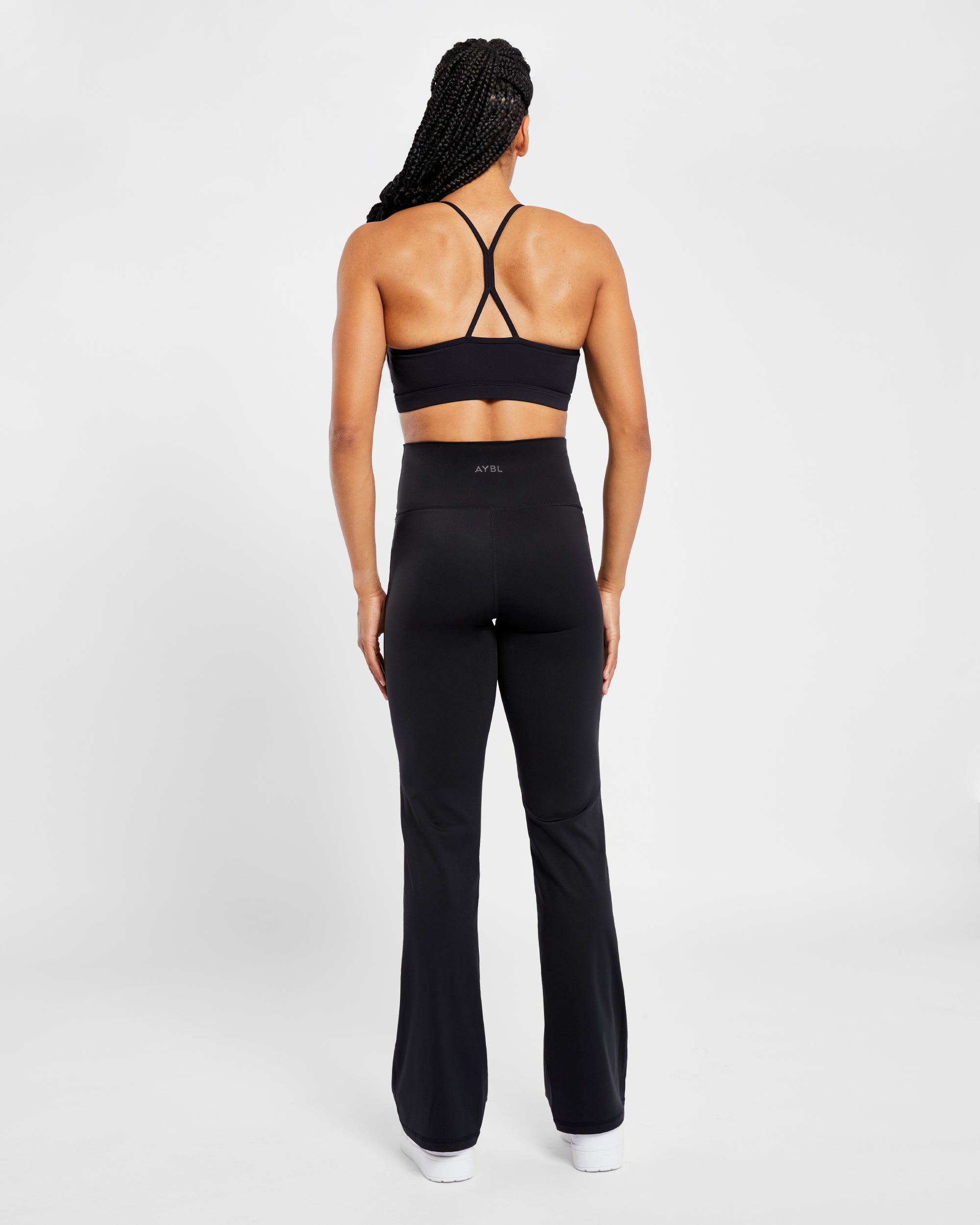 Sculpt Flare Trousers - Black sold by AYBL product image thumbnail 4