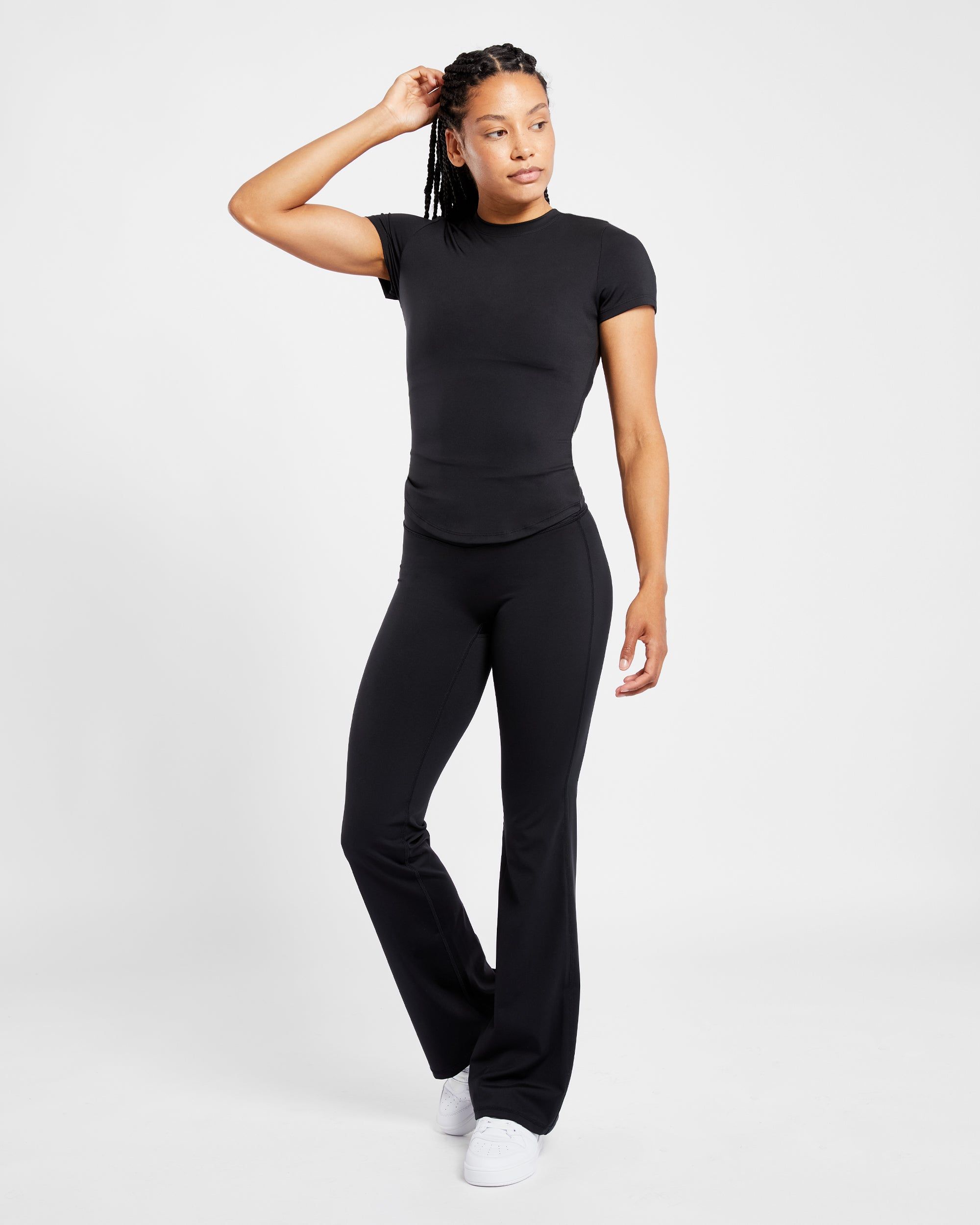 Sculpt Flare Trousers - Black sold by AYBL product image thumbnail 8