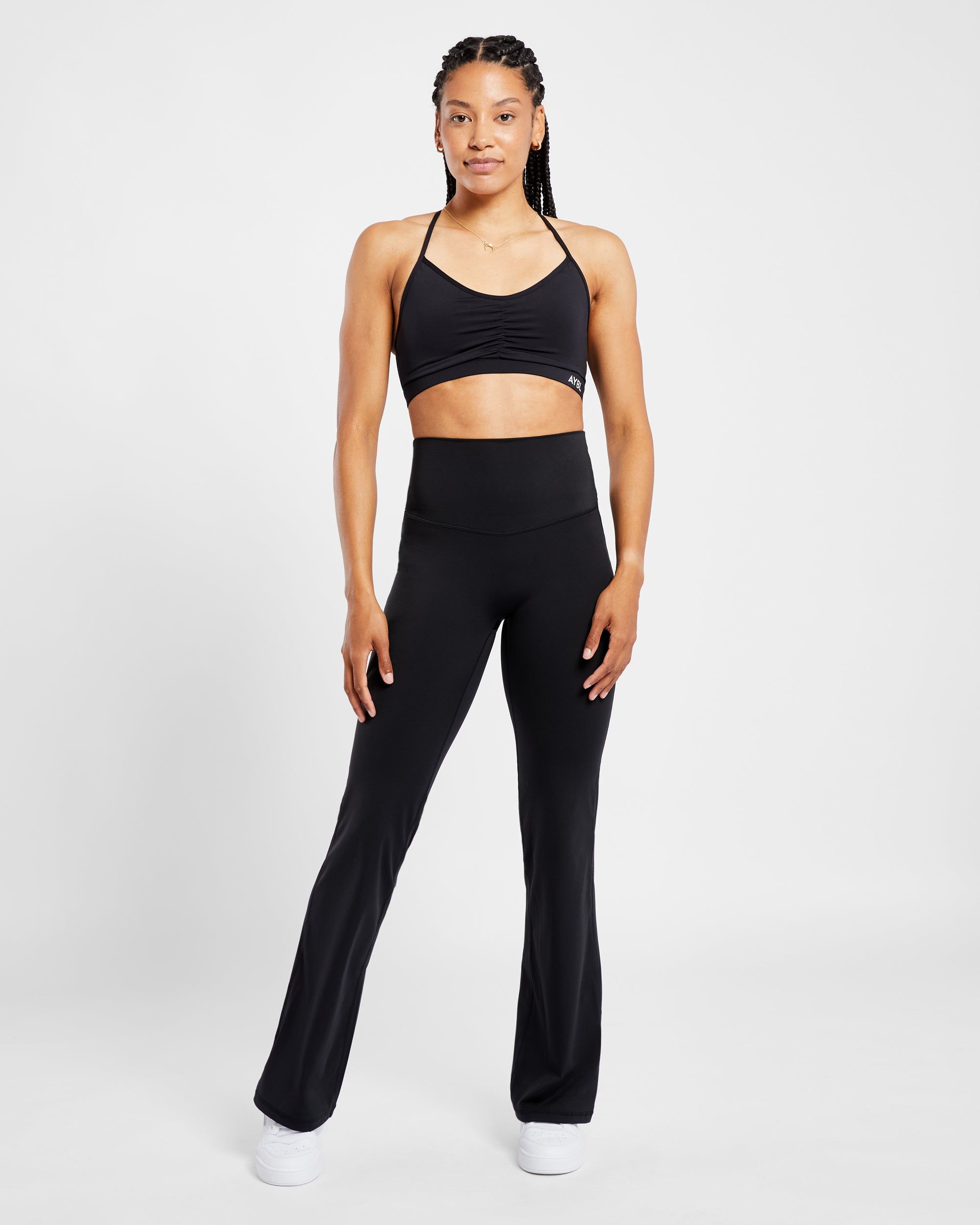 Sculpt Flare Trousers - Black sold by AYBL product image thumbnail 3