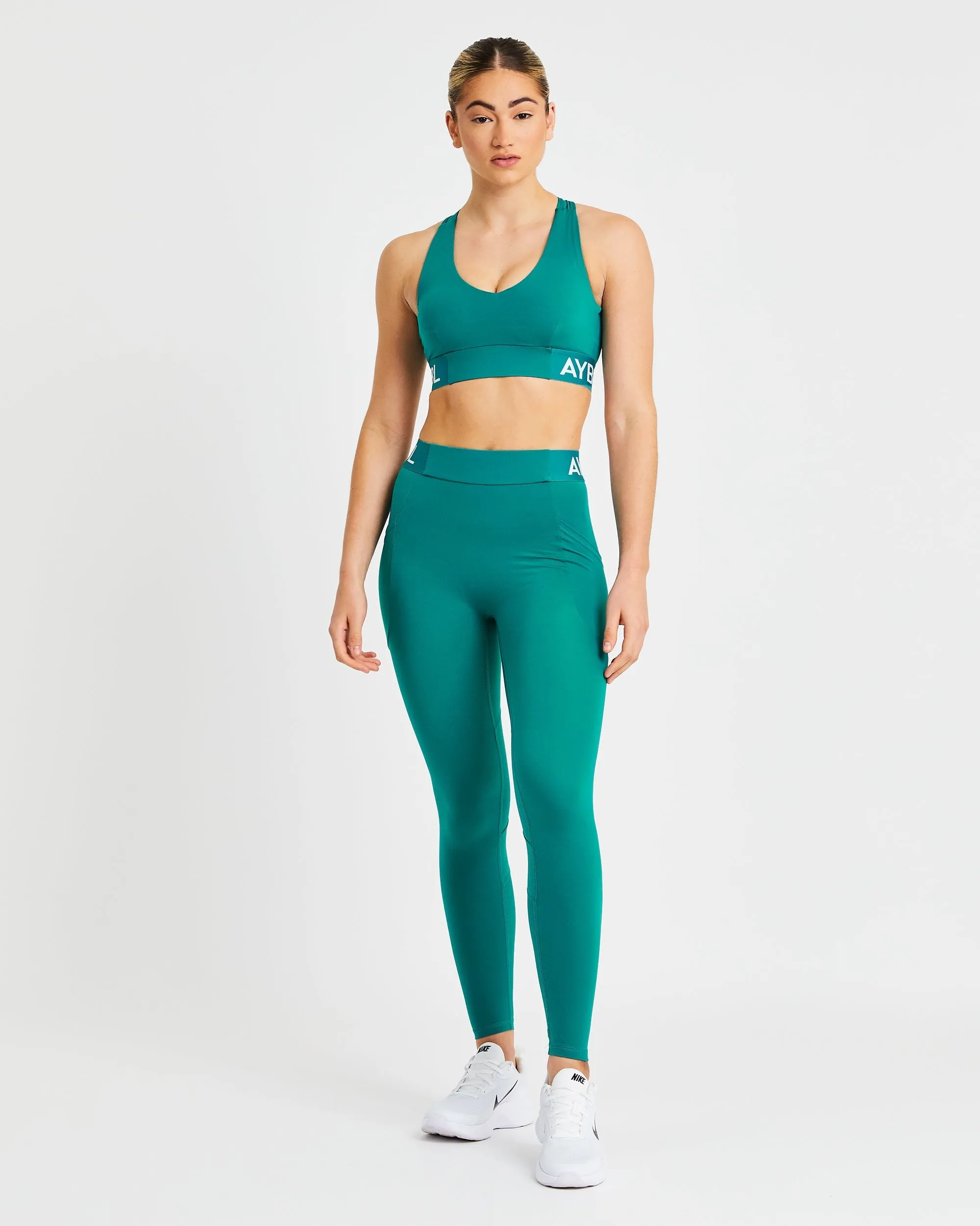 Training Sports Bra - Teal sold by AYBL product image thumbnail 3