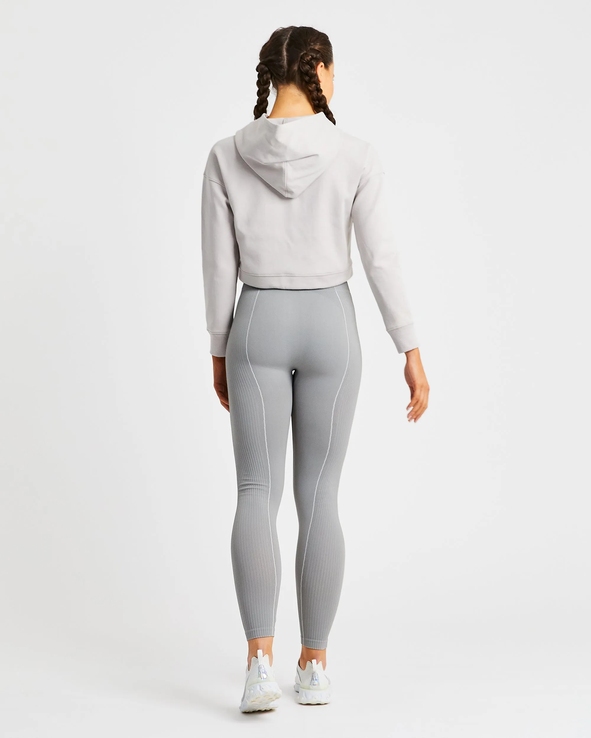 Everyday Drawcord Hoodie - Dove Grey sold by AYBL product image thumbnail 4