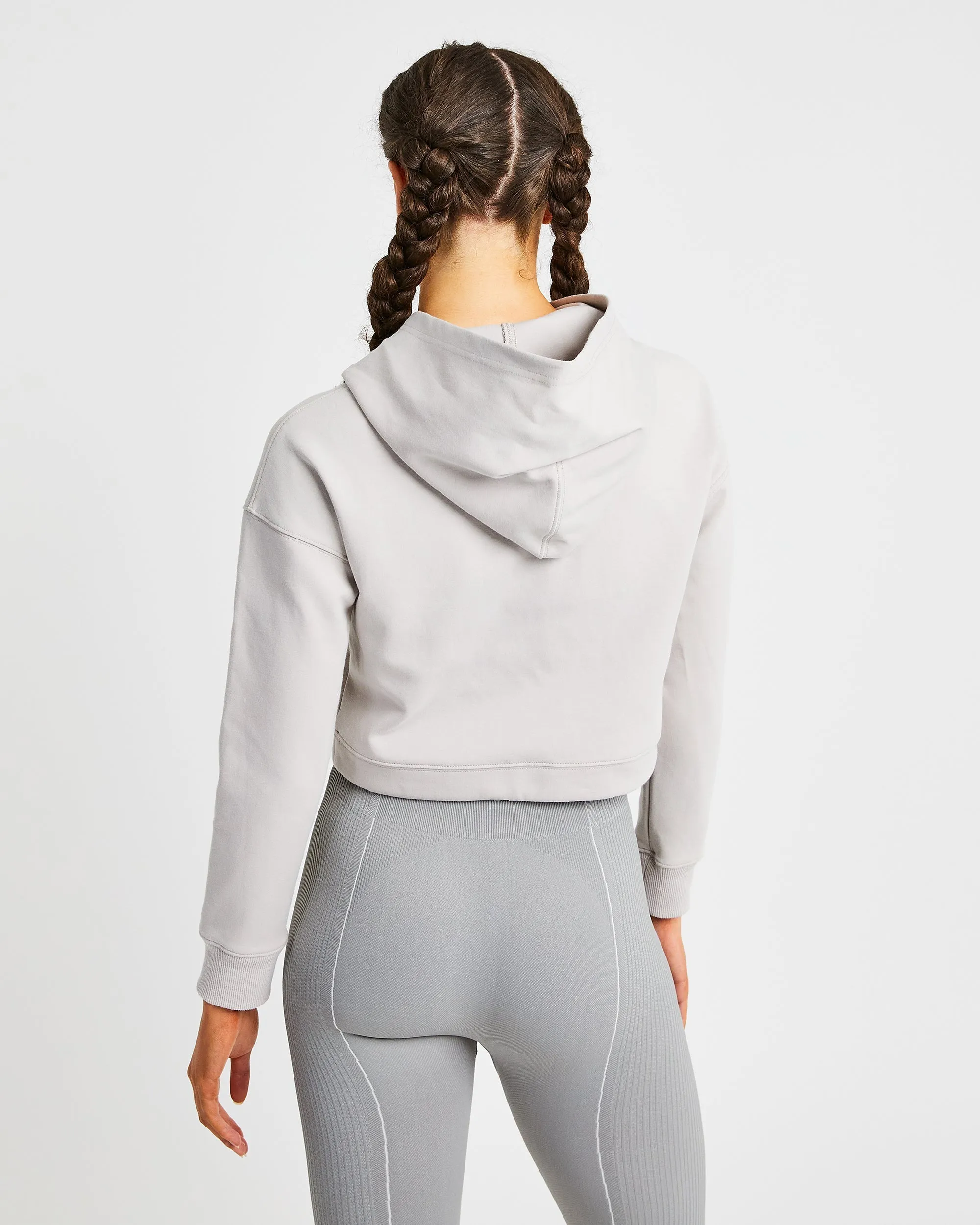 Everyday Drawcord Hoodie - Dove Grey sold by AYBL product image thumbnail 2