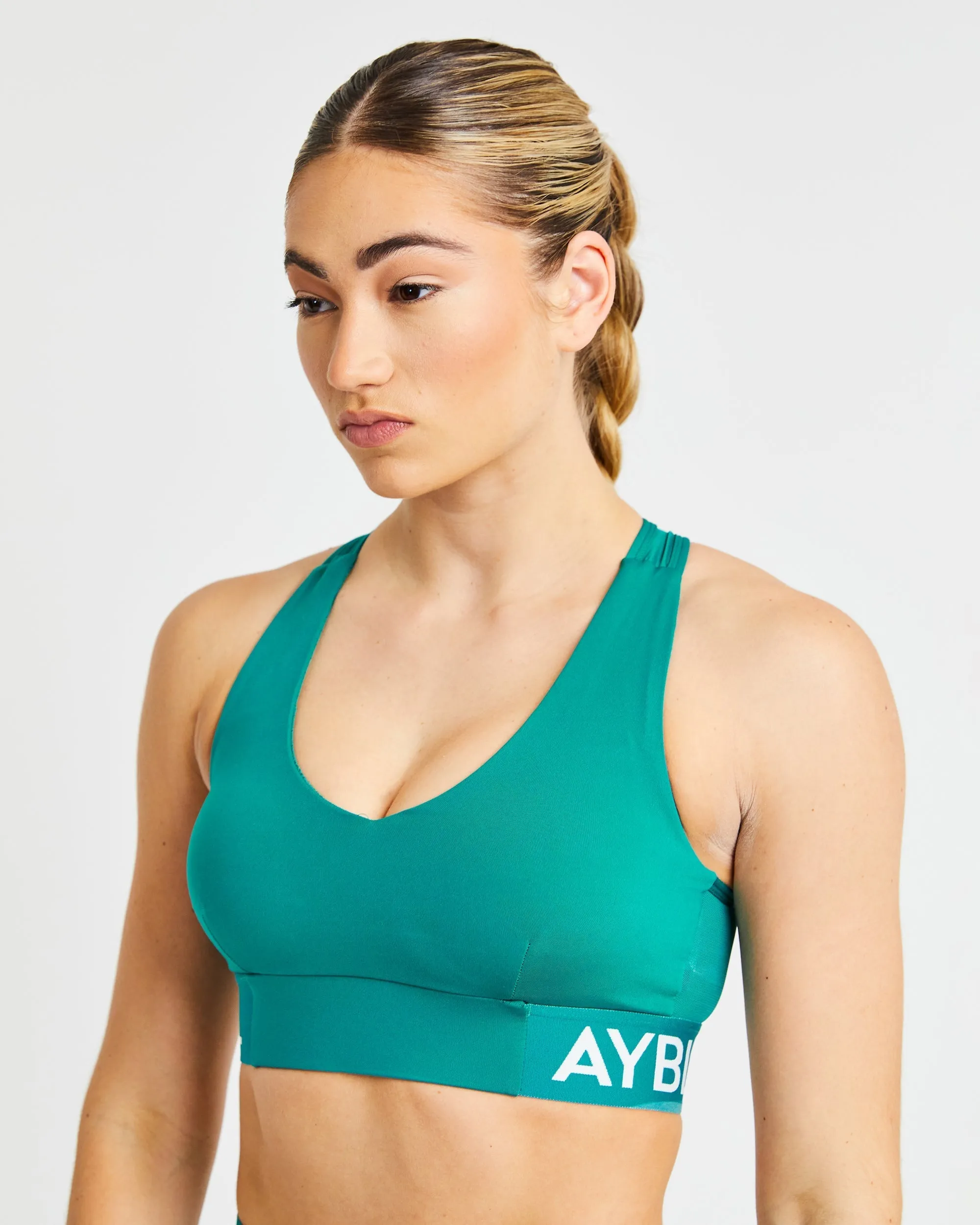 Training Sports Bra - Teal sold by AYBL product image thumbnail 5