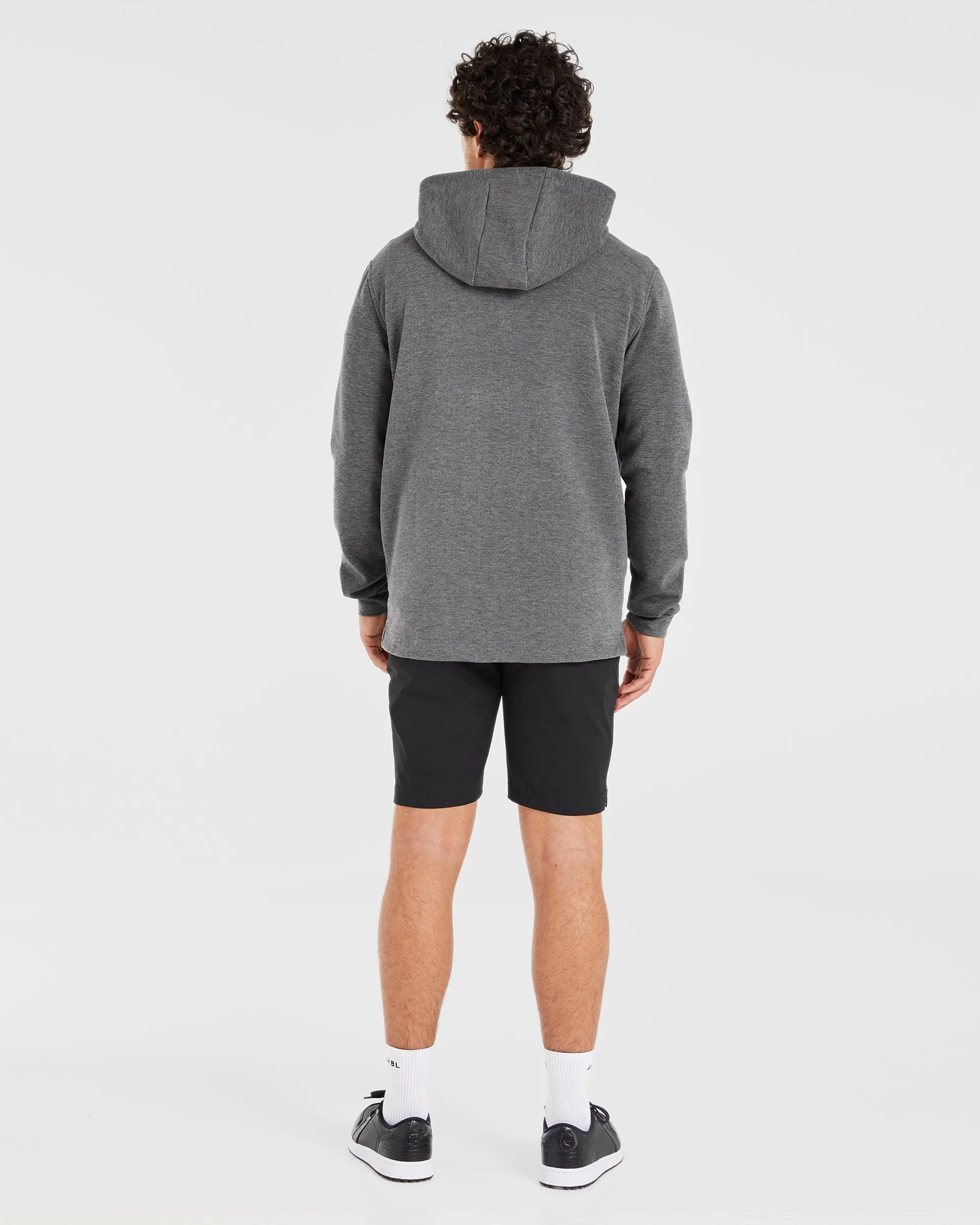 Performance Lightweight Hoodie - Charcoal Marl sold by AYBL product image thumbnail 4