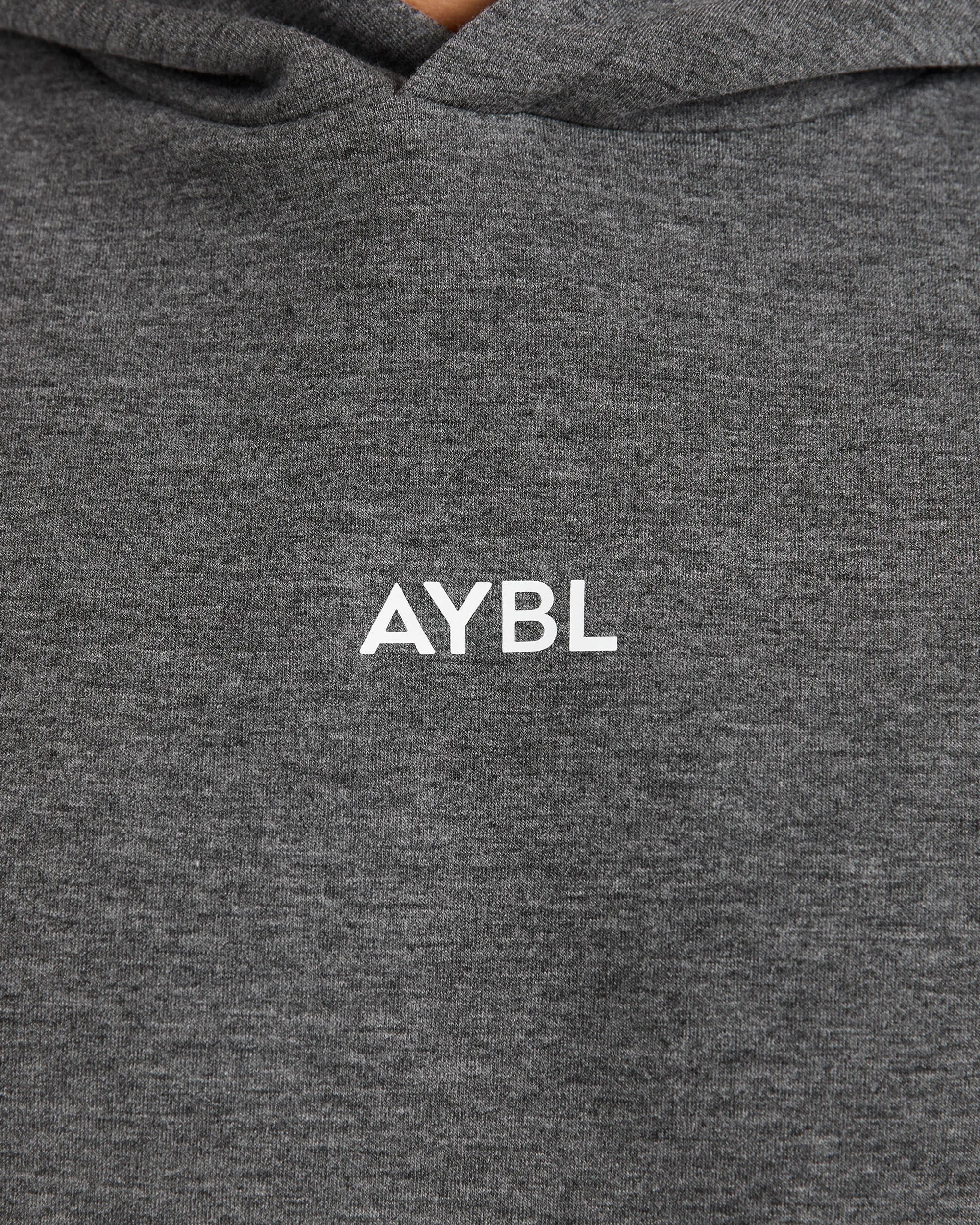 Performance Lightweight Hoodie - Charcoal Marl sold by AYBL product image thumbnail 5