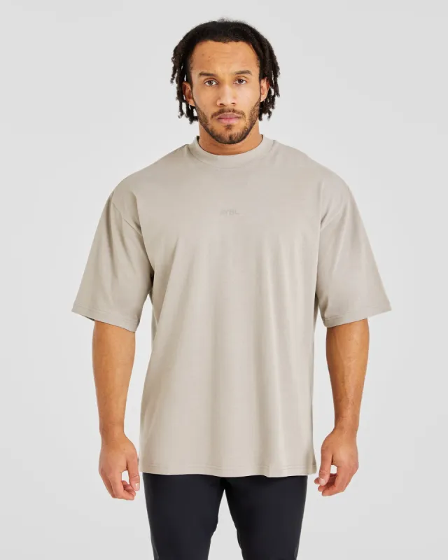 Craft Oversized T Shirt - Fog sold by AYBL