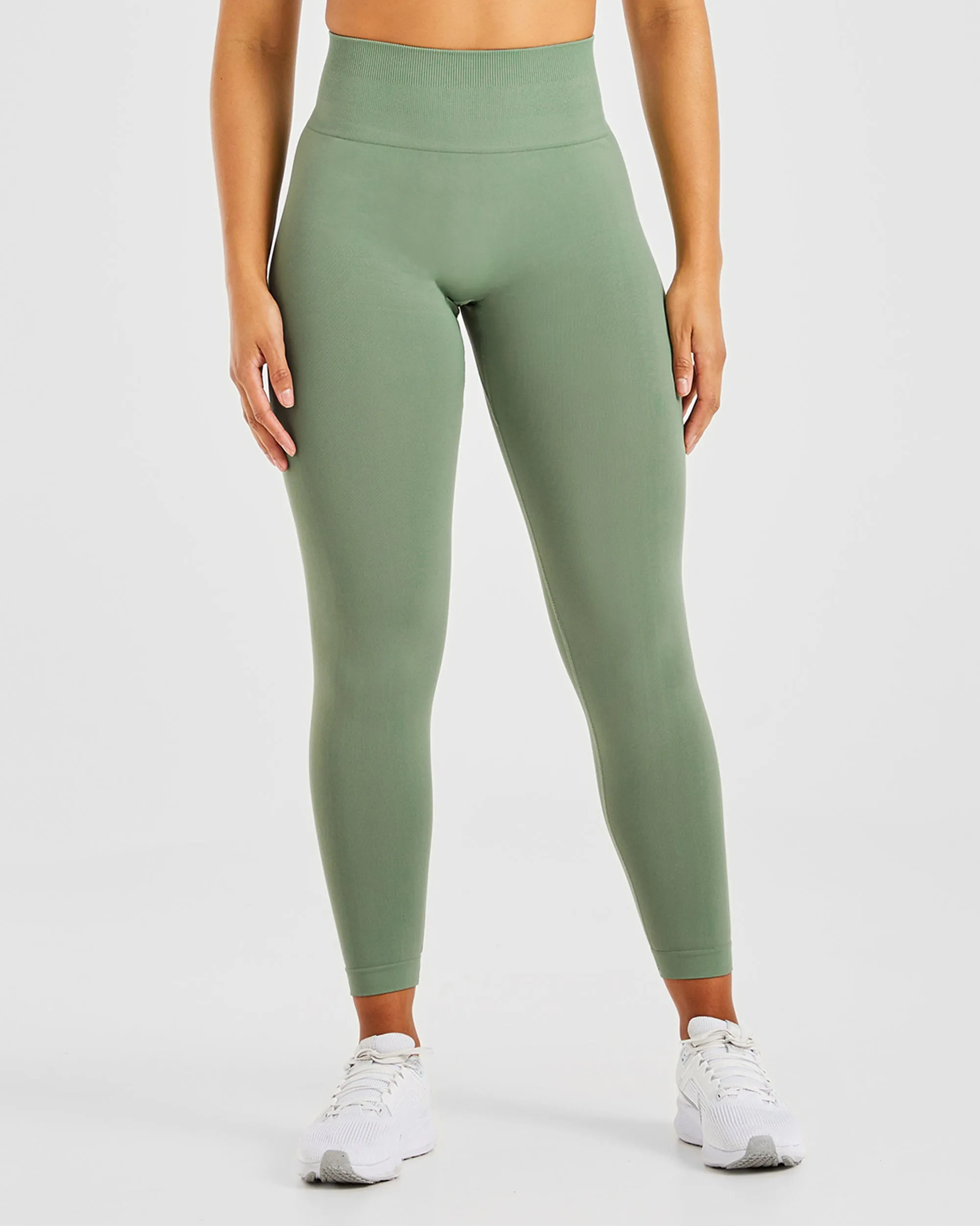 Power Seamless Leggings - Olive sold by AYBL