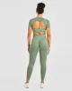 Power Seamless Leggings - Olive sold by AYBL