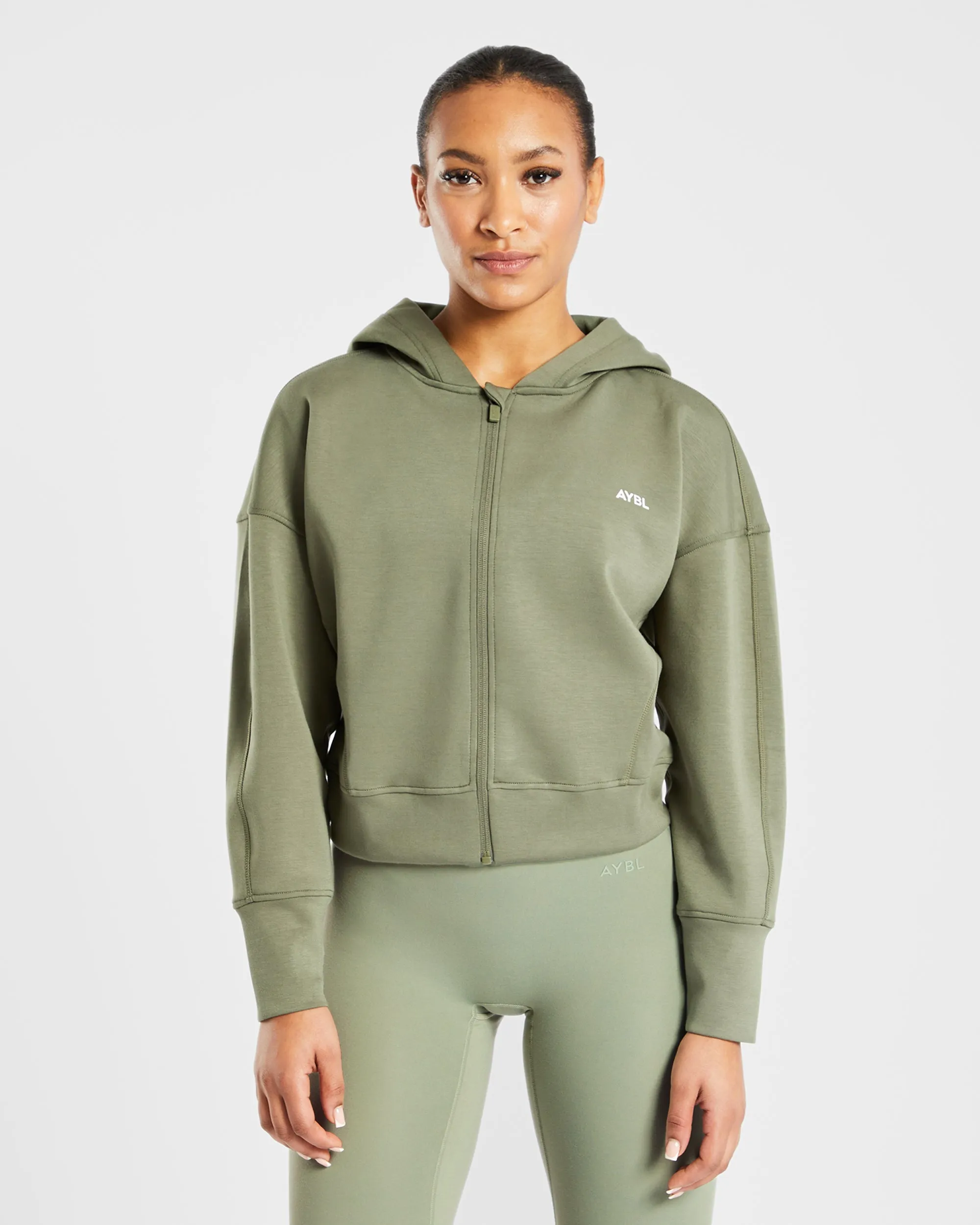 Zip Up Jacket - Khaki sold by AYBL