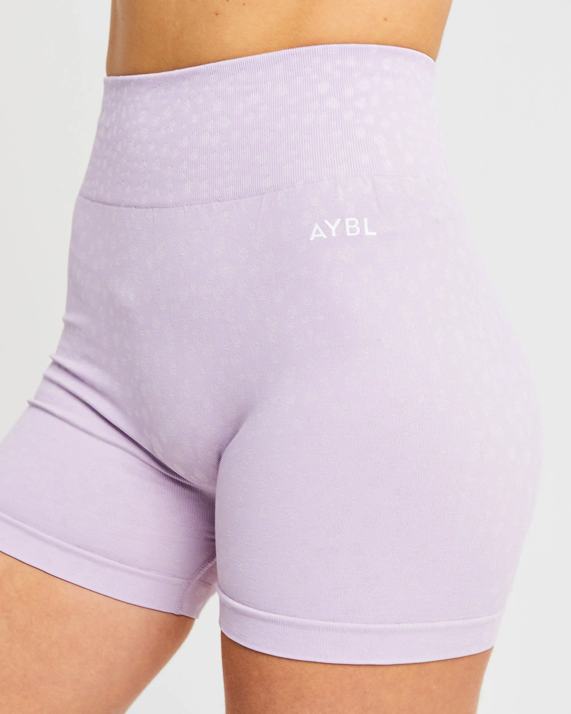 Evolve Speckle Seamless Shorts - Lilac sold by AYBL product image thumbnail 5