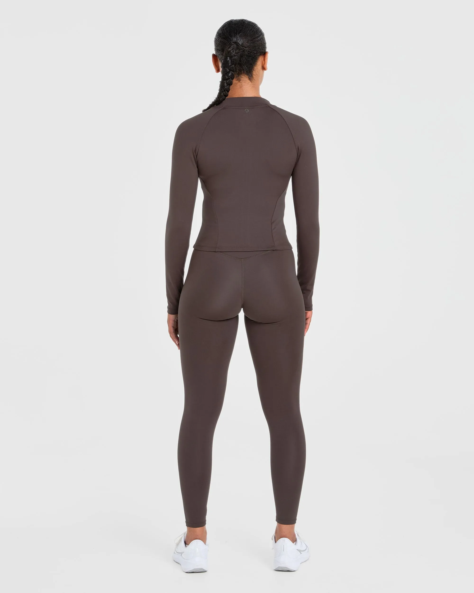 Staple Zip Jacket - Coffee Brown sold by AYBL product image thumbnail 4