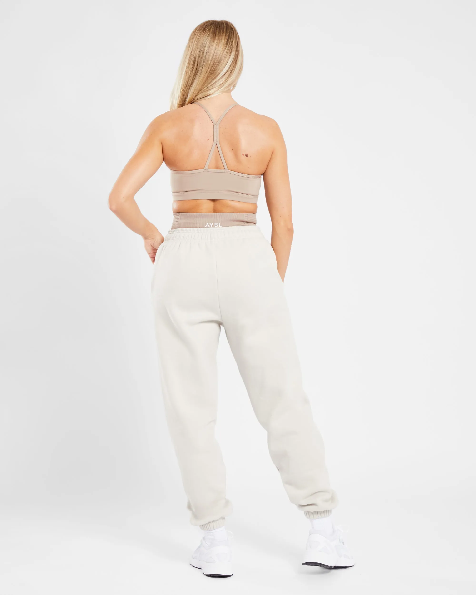 Varsity Oversized Joggers - Sand sold by AYBL product image thumbnail 4