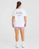 AYBL Athletics Oversized T Shirt - White sold by AYBL