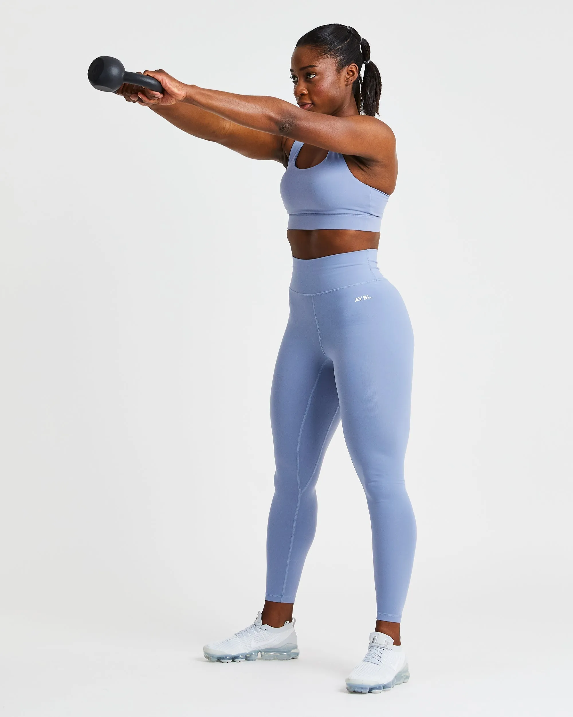 Core Sports Bra - Steel Blue sold by AYBL product image thumbnail 5