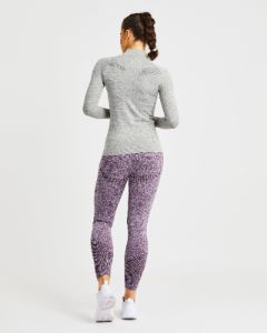 Motion Seamless 1/2 Zip Pullover - Khaki sold by AYBL