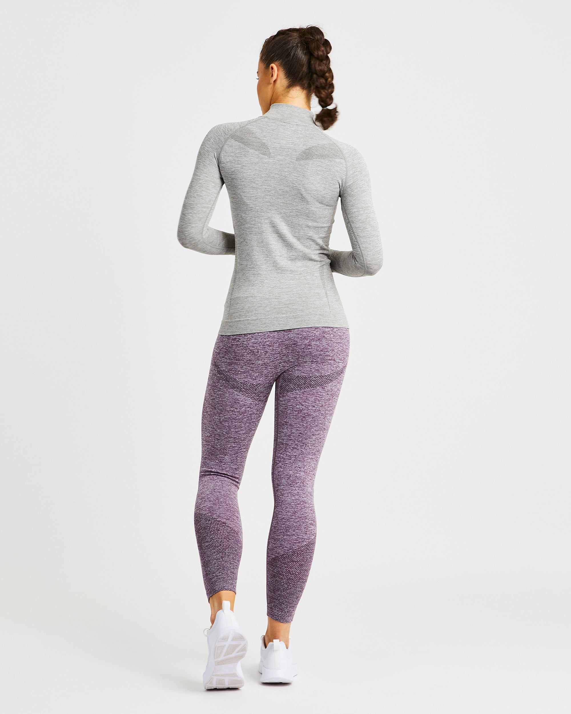 Motion Seamless 1/2 Zip Pullover - Khaki sold by AYBL product image thumbnail 5