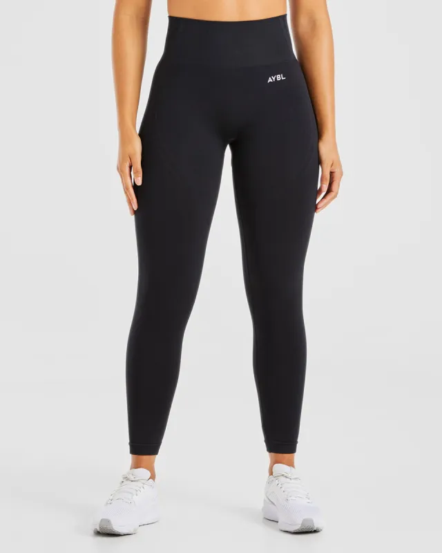 Balance V3 Seamless Leggings - Black sold by AYBL