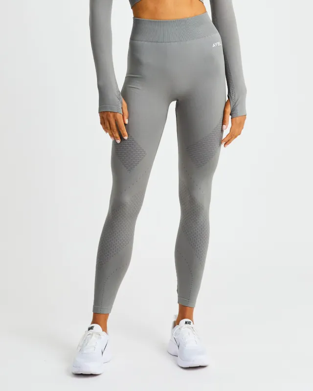 Ignite Seamless Leggings - Storm Grey sold by AYBL