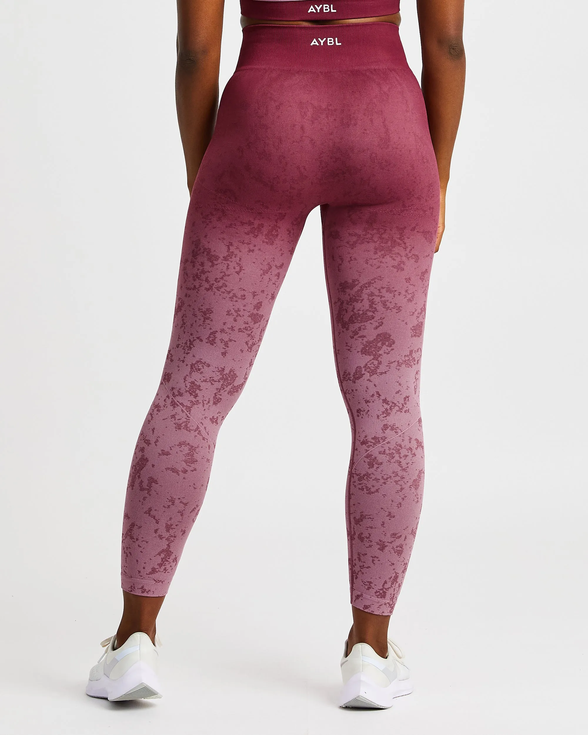 Flare Seamless Leggings - Plum sold by AYBL product image thumbnail 2