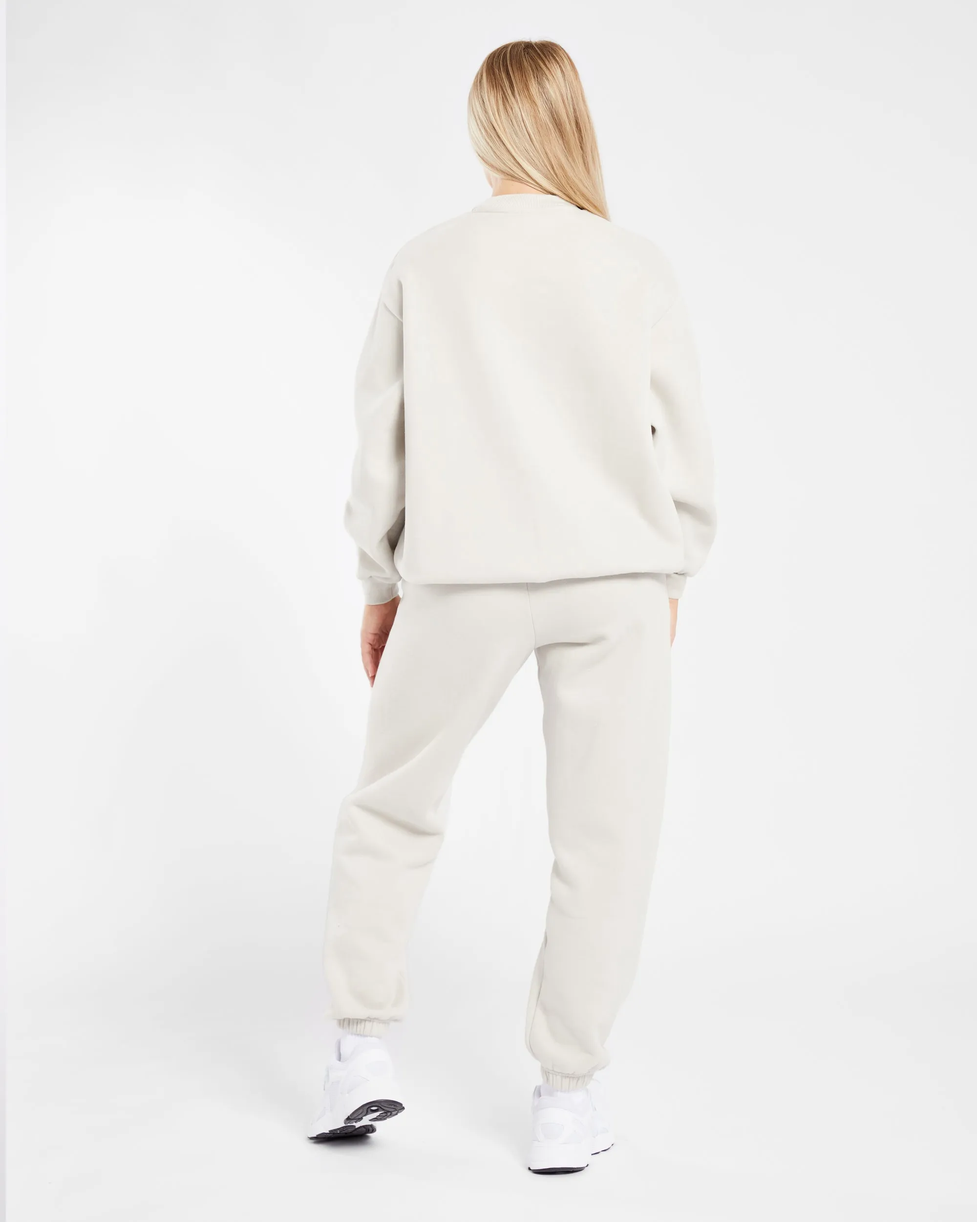 Varsity Oversized Sweatshirt - Sand sold by AYBL product image thumbnail 4