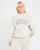 Varsity Oversized Sweatshirt - Sand sold by AYBL