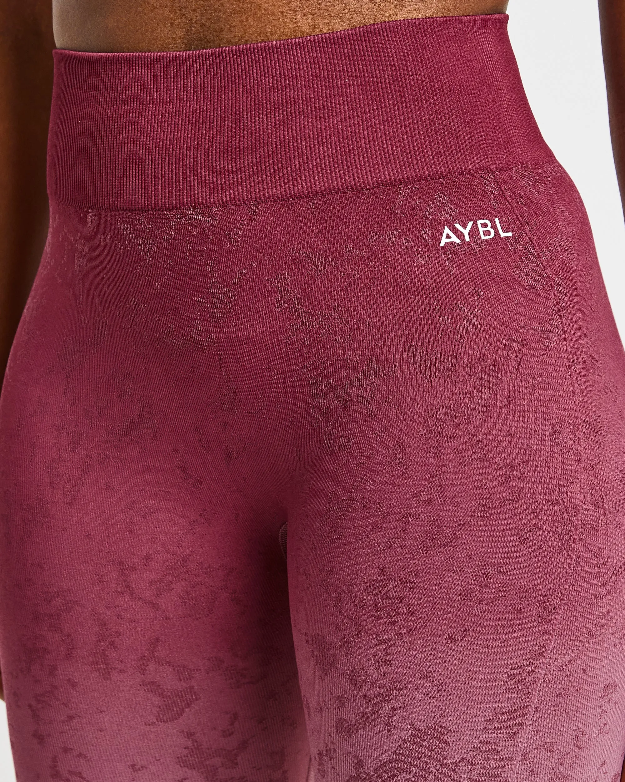Flare Seamless Leggings - Plum sold by AYBL product image thumbnail 5