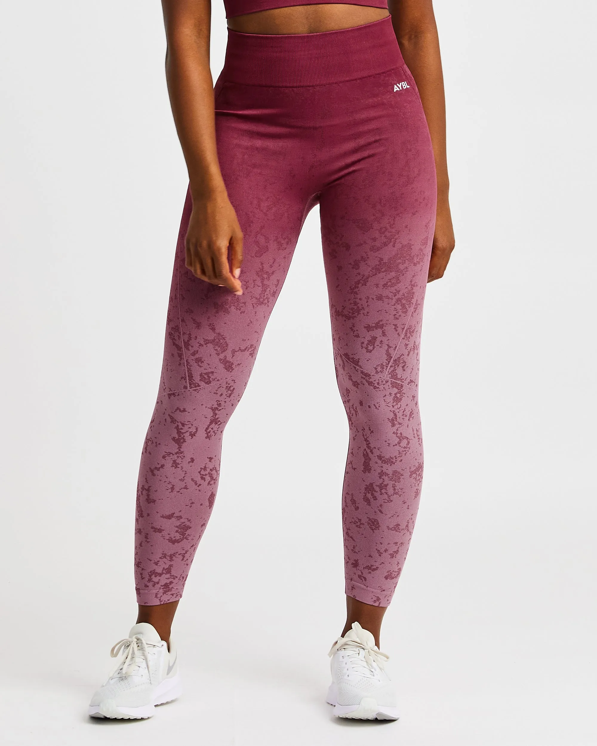 Flare Seamless Leggings - Plum sold by AYBL