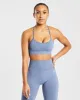 Empower Seamless Sports Bra - Blue Marl sold by AYBL