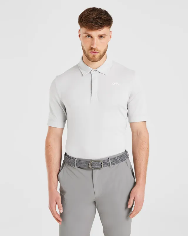 Performance Seamless Polo Shirt - Grey sold by AYBL