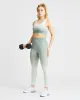 Pulse Ombré Seamless Sports Bra - Khaki sold by AYBL