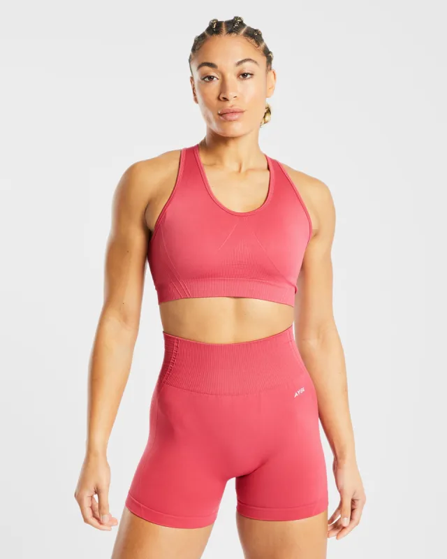 Balance V2 Seamless Sports Bra - Dusty Rose sold by AYBL