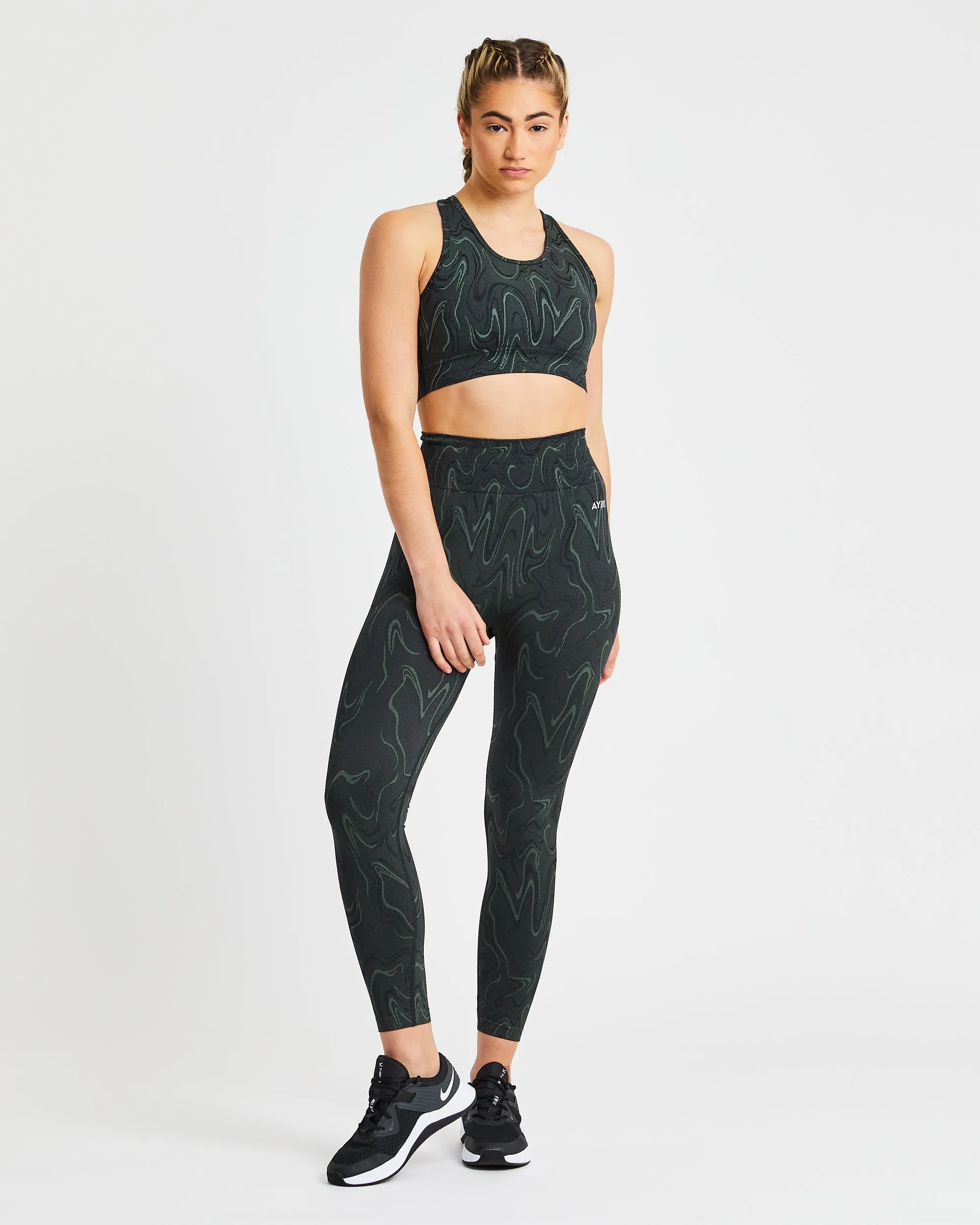 Velocity Seamless Sports Bra - Black sold by AYBL product image thumbnail 3