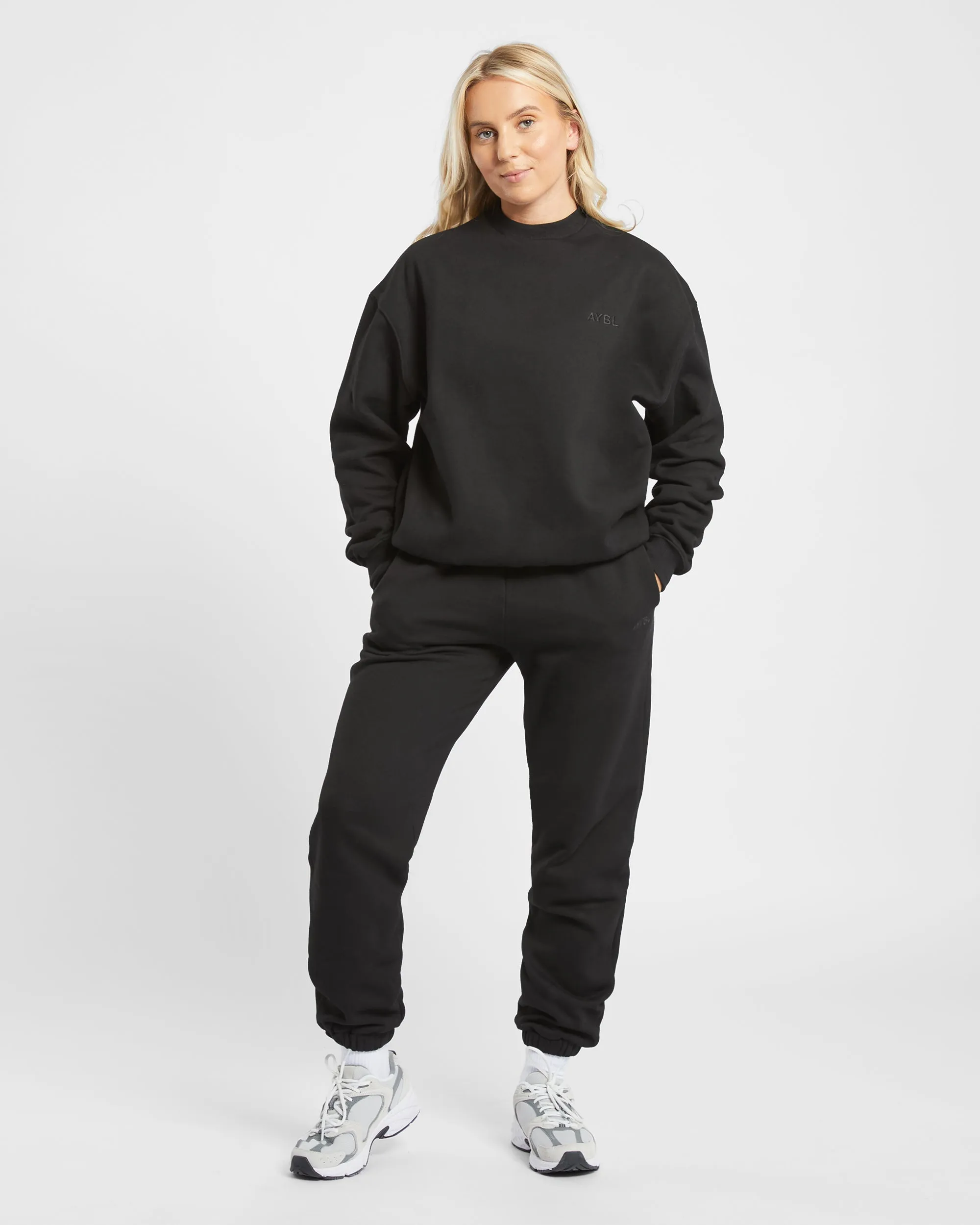 Premium Oversized Sweatshirt - Black sold by AYBL product image thumbnail 3